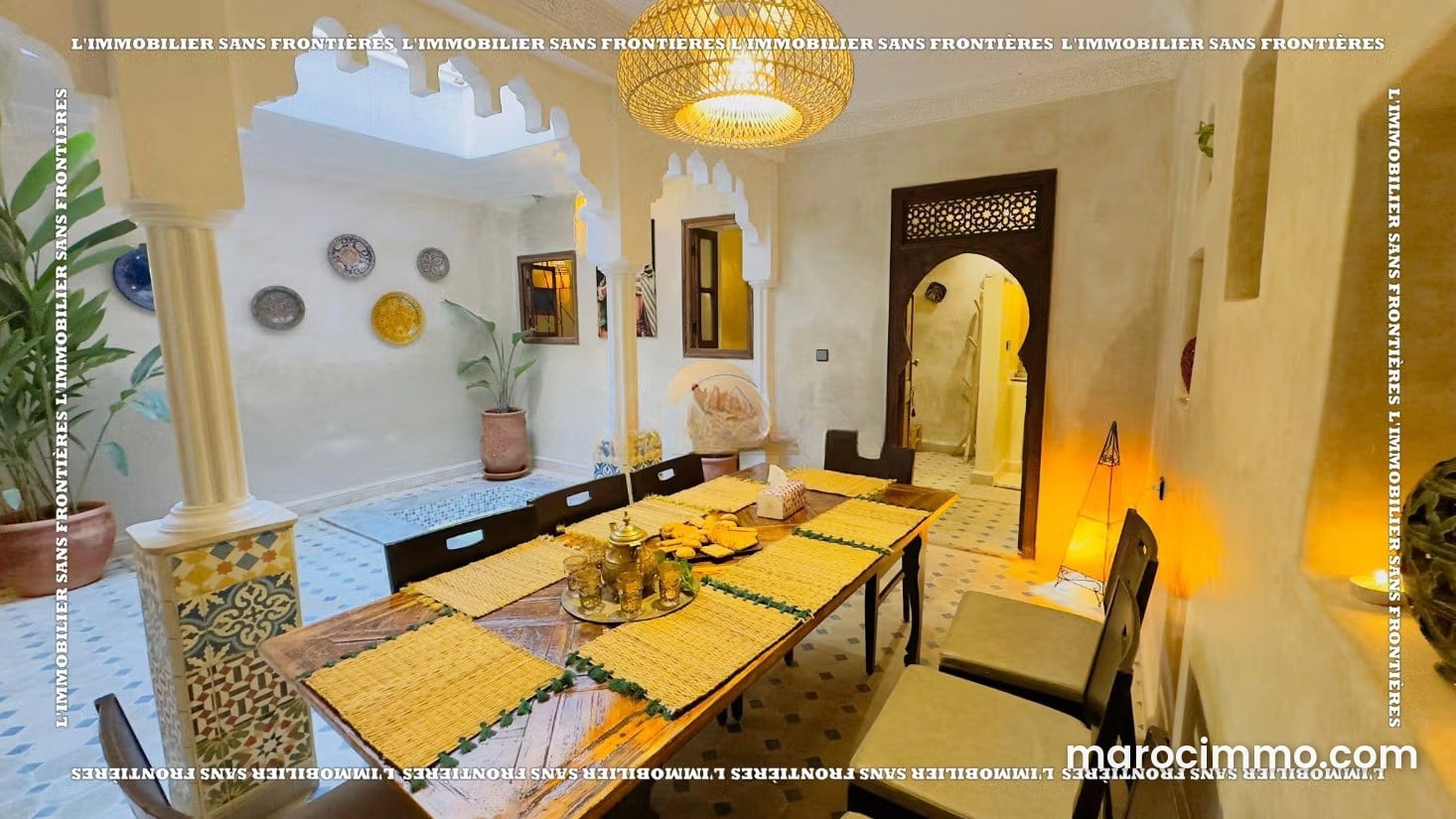 Riad meublé de 200 m² dans la médina de Marrakech, photo 5 sur 30