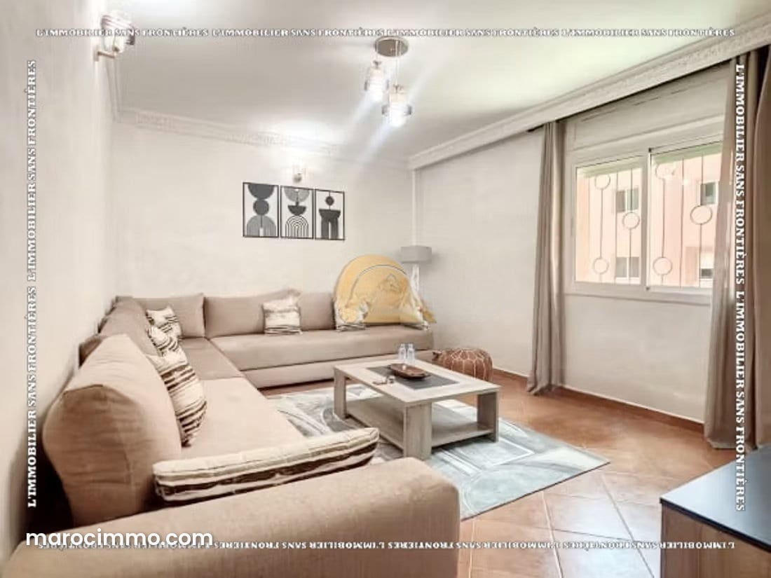 Appartement meublé de 65 m² avec piscine à Guéliz, photo 3 sur 10