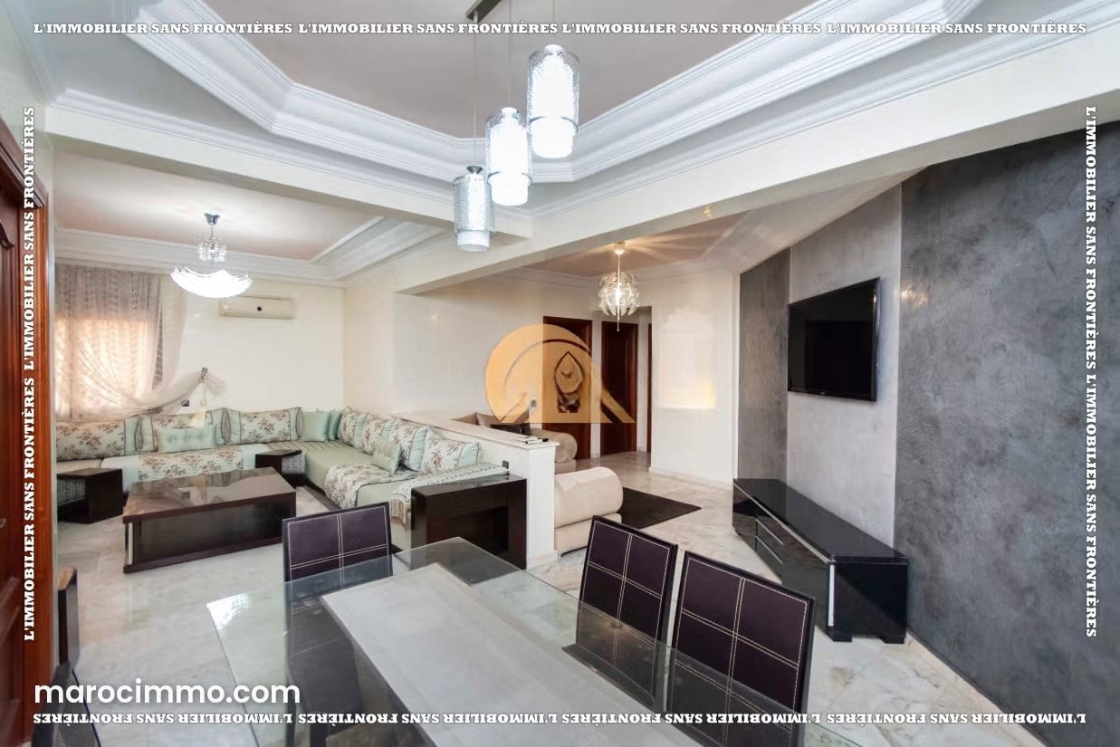Appartement meublé de 116 m² à Guéliz, photo 2 sur 21