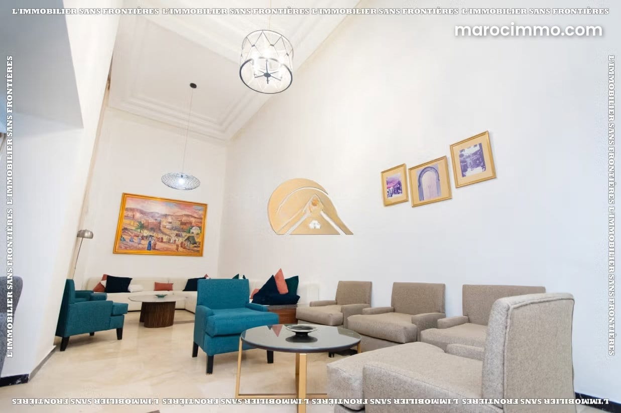 Furnished 220 m² Duplex with Terrace in Gueliz, photo 3 of 30
