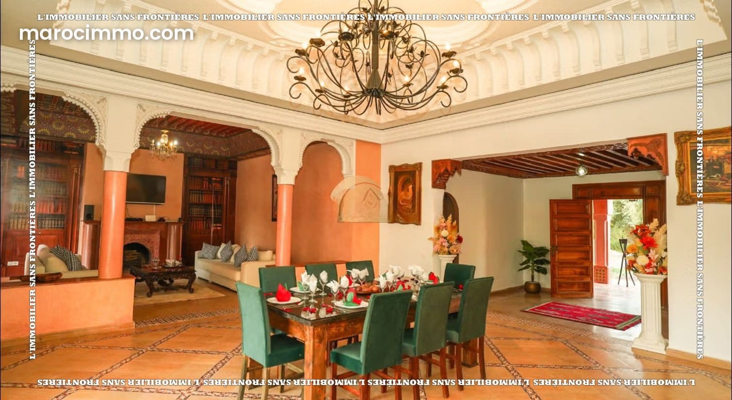 Furnished Villa with Two Pools, Fez Road, photo 4 of 26
