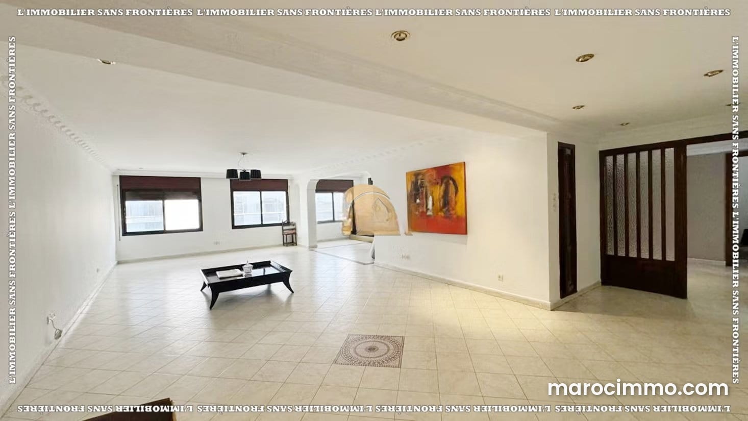 Duplex non meublé de 327 m² à Maârif, photo 2 sur 29