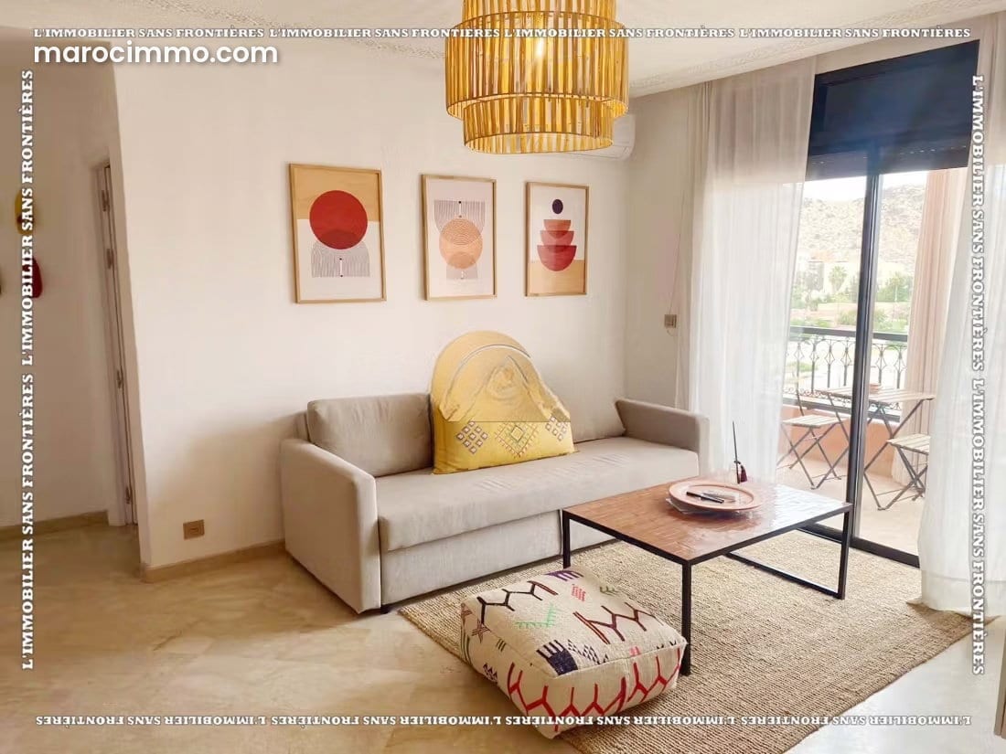 Appartement meublé de 49 m² avec terrasse à Guéliz, photo 2 sur 29
