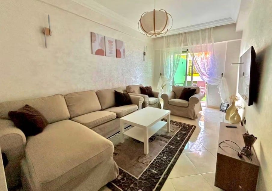 Appartement meublé 2 chambres avec terrasse, photo 1 sur 3