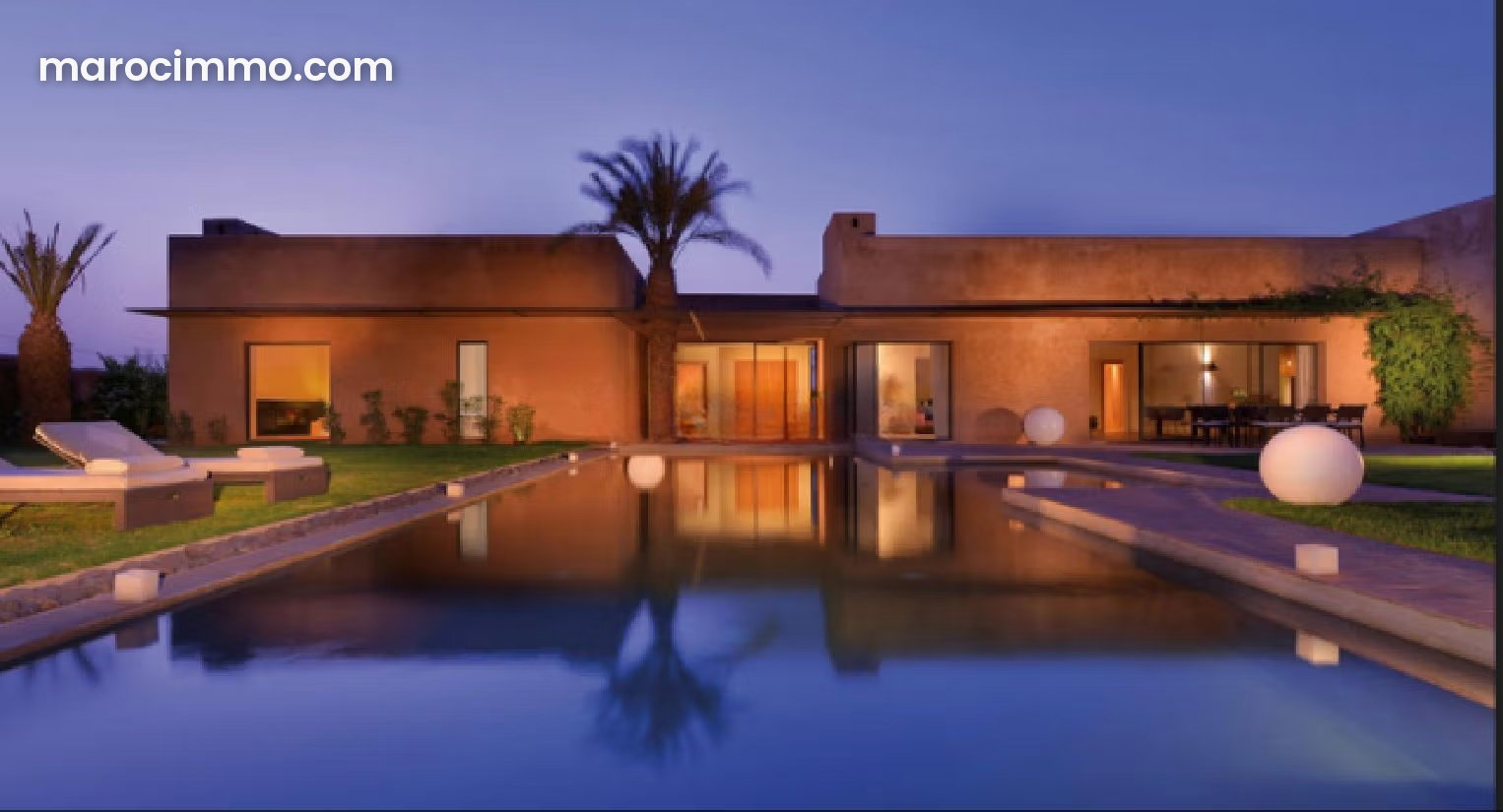 Villa neuve 334 m², vue Atlas, Route d'Amezmiz, Marrakech — Marrakech