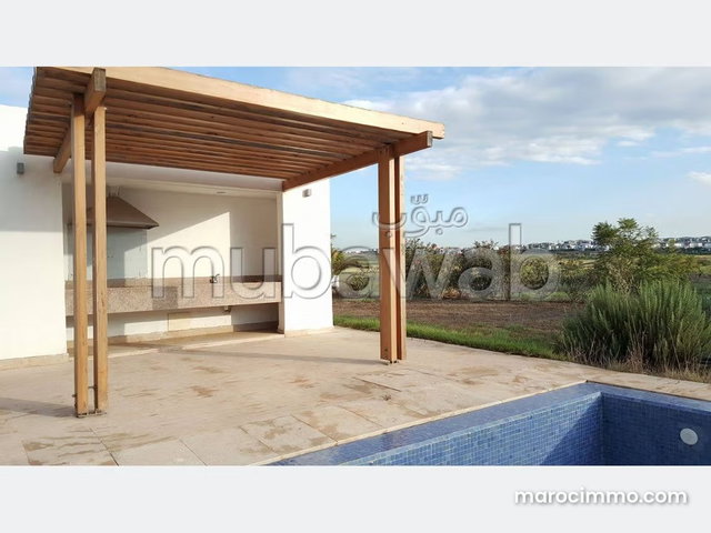 Location villa bouskoura Casablanca CGI — 2