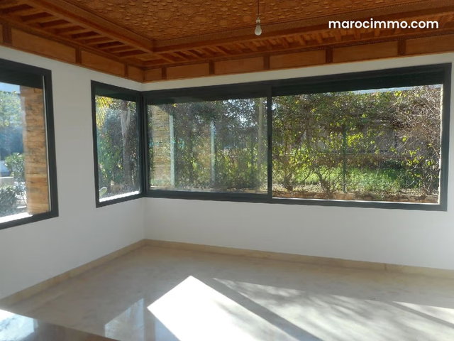 Location villa bouskoura front de golf Casablanca — 4