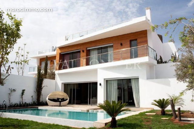 Luxury Villa for Rent in a Secure Residence near Morocco Mall, Casablanca — Casablanca