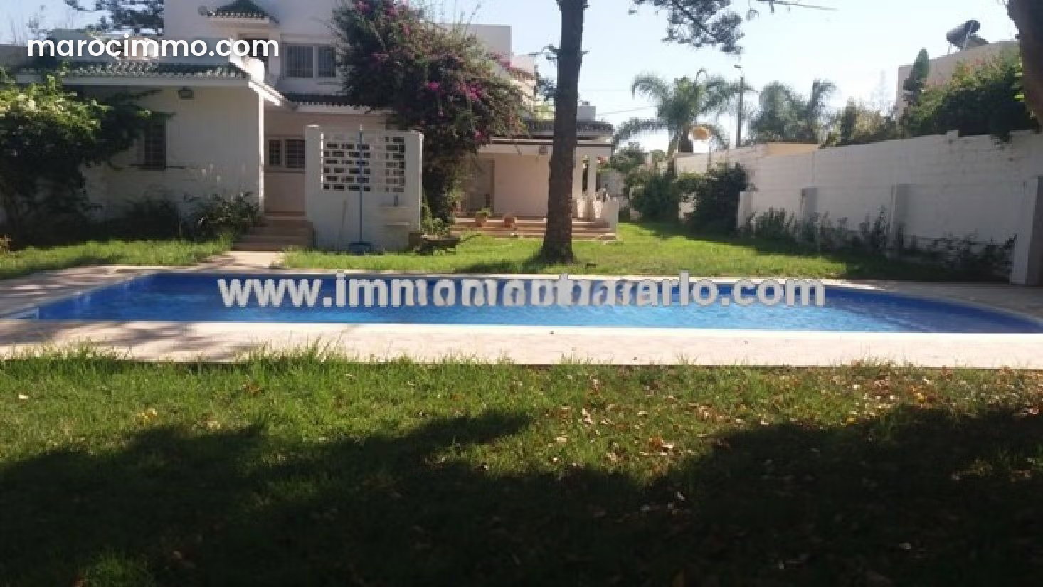 400 sqm Villa with Pool and Garden, Souissi, Rabat — Rabat