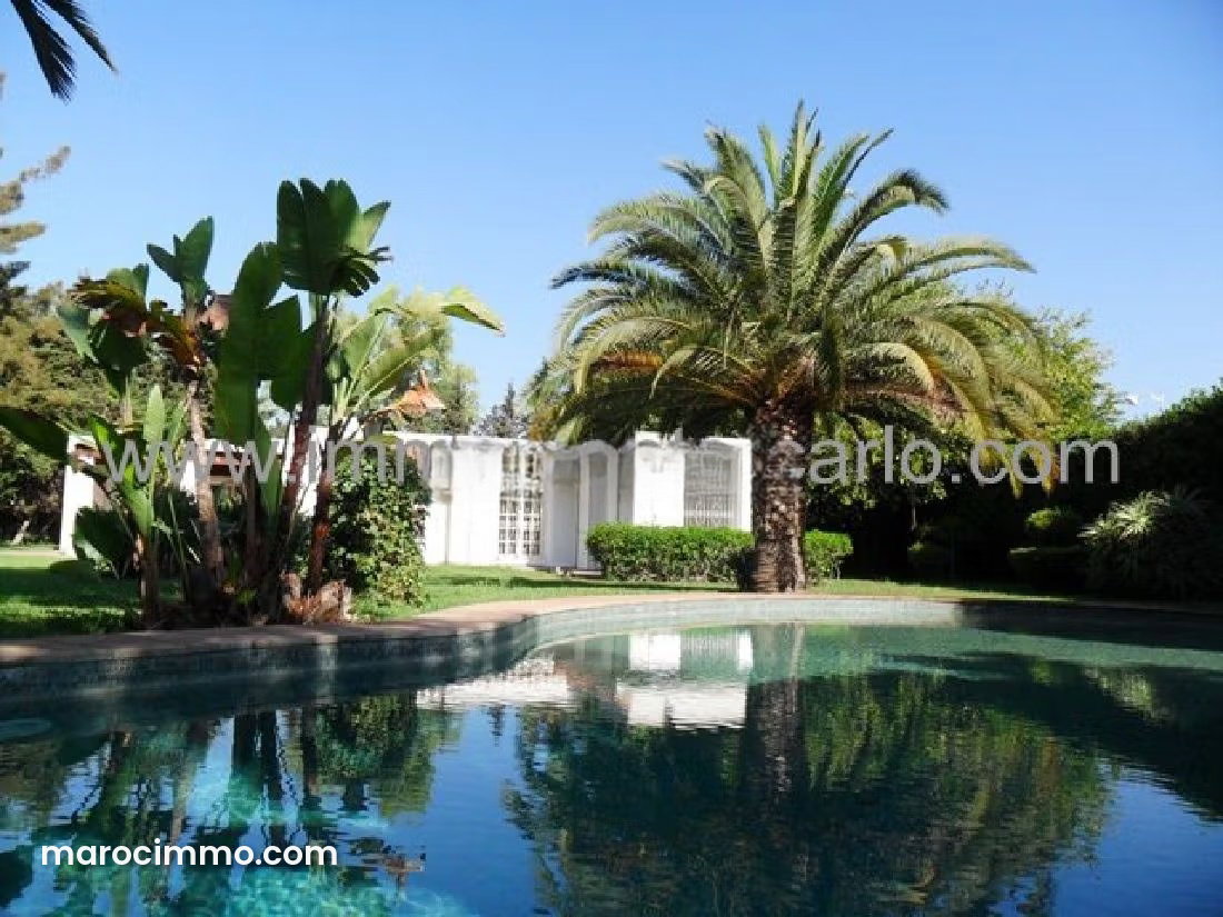 400 m² Villa with Pool and 2,000 m² Garden, Souissi, Rabat — Rabat