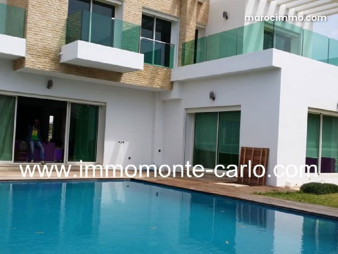 500 m² Villa with Pool and Garden, Souissi, Rabat — Rabat