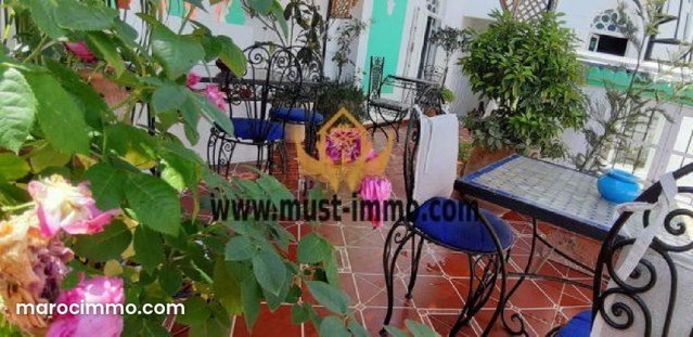 Tanger, médina: très belle maison d'hôtes à vendre vue mer — 4