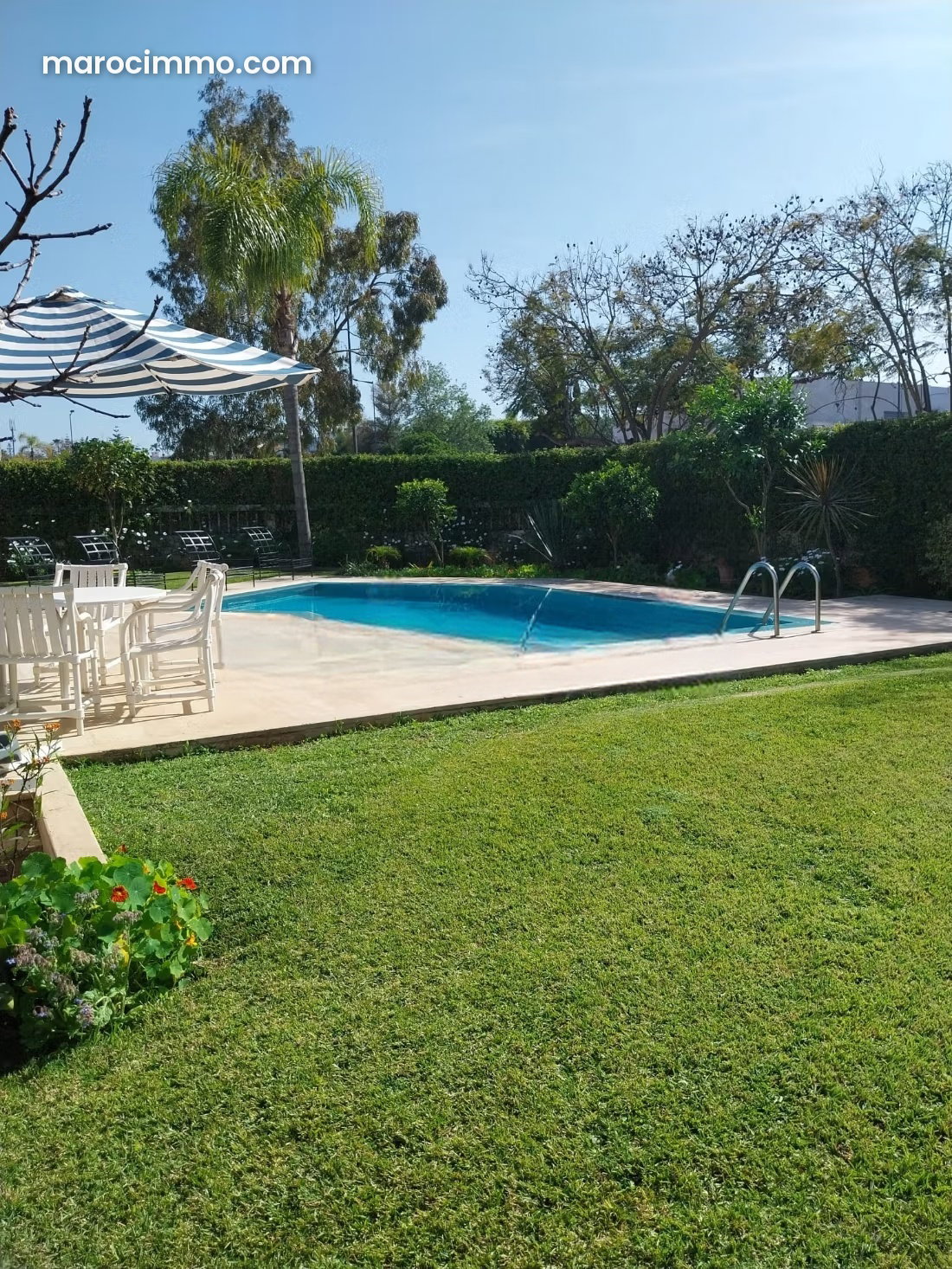400 sqm Villa with Pool and Garden, Riyad, Rabat — Rabat