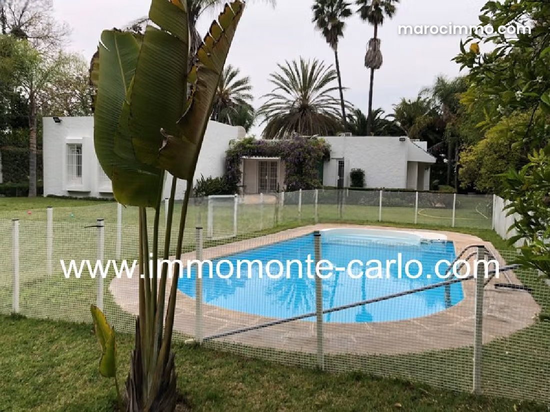 Single-Storey Villa with Pool, Souissi, Rabat — Rabat