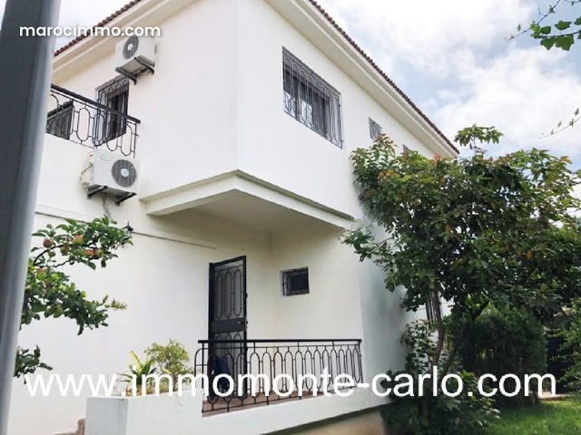 Villa refaite à neuve à louer à Hay Riad Rabat Mar — الرباط