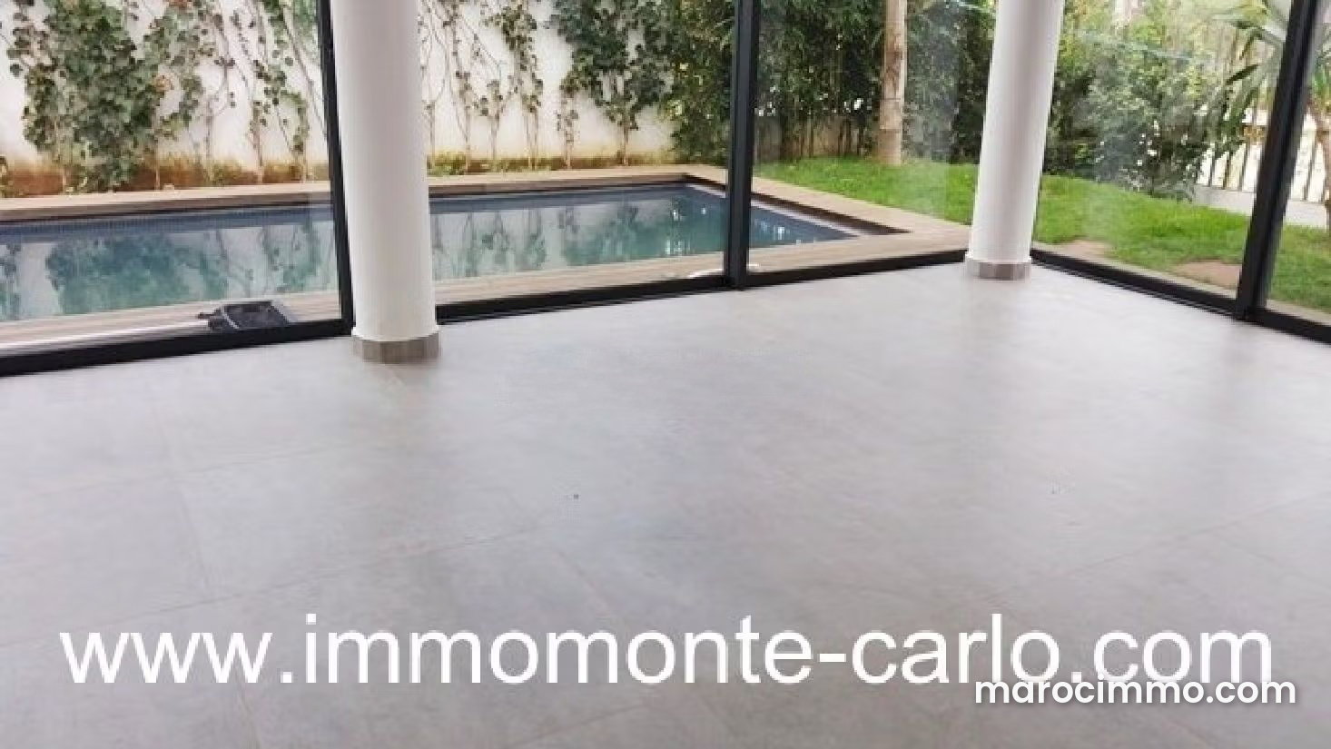 340 sqm villa with pool and garden, Hassan district, Rabat — Rabat