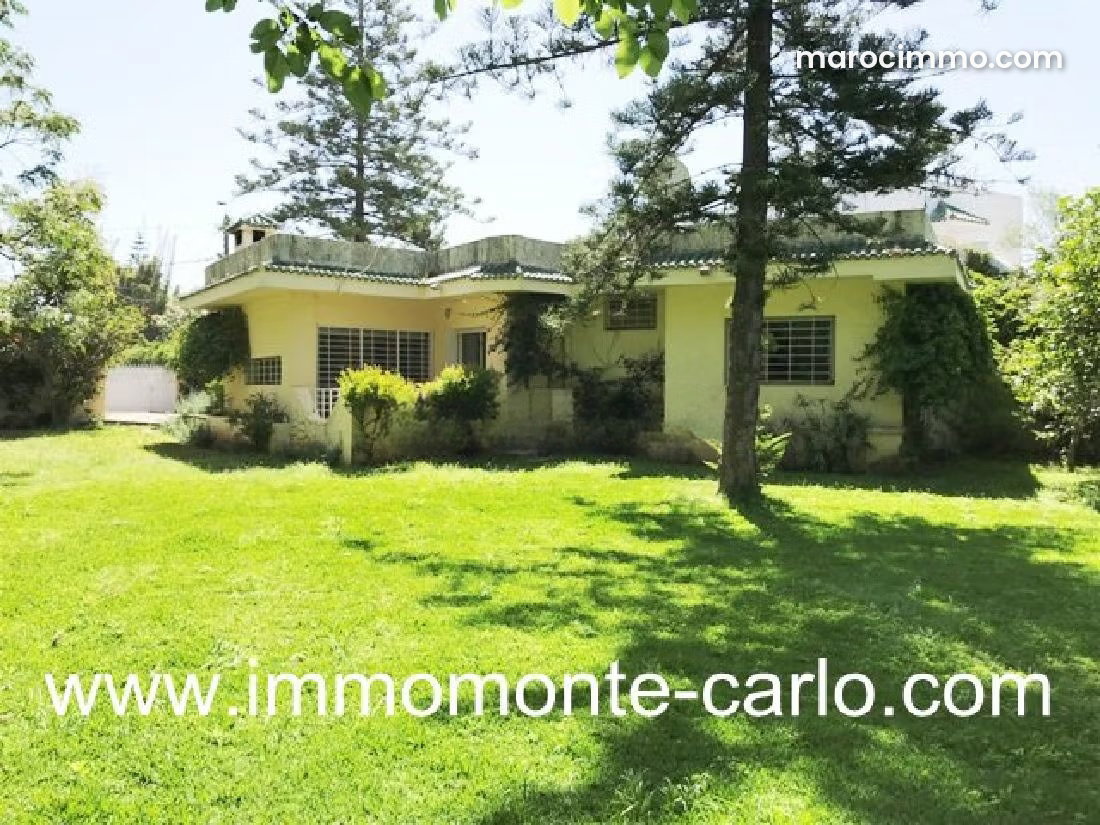 Villa 4 chambres avec jardin, Souissi, Rabat — Rabat