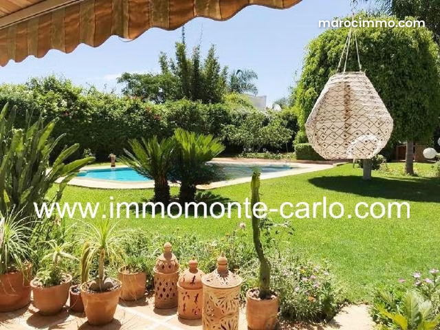 Beautiful villa with pool in Rabat — Rabat