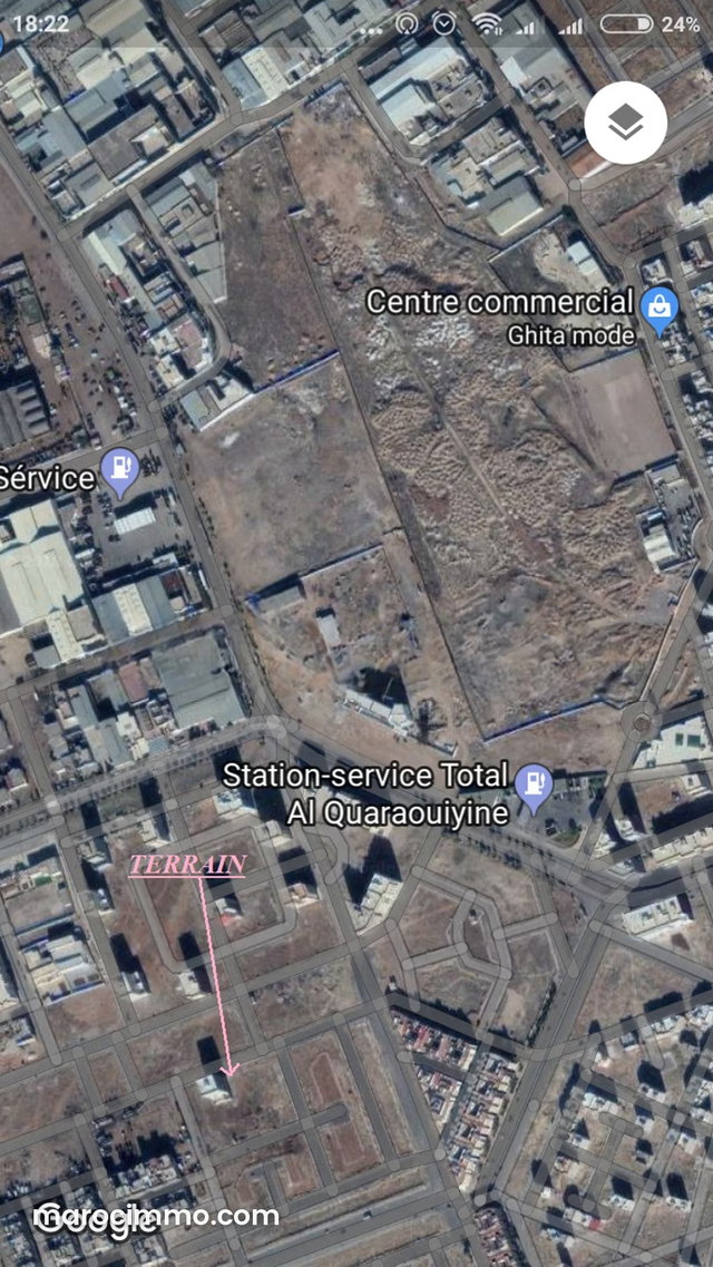 Terrain 275 m2 à Ben Souda FES — 2