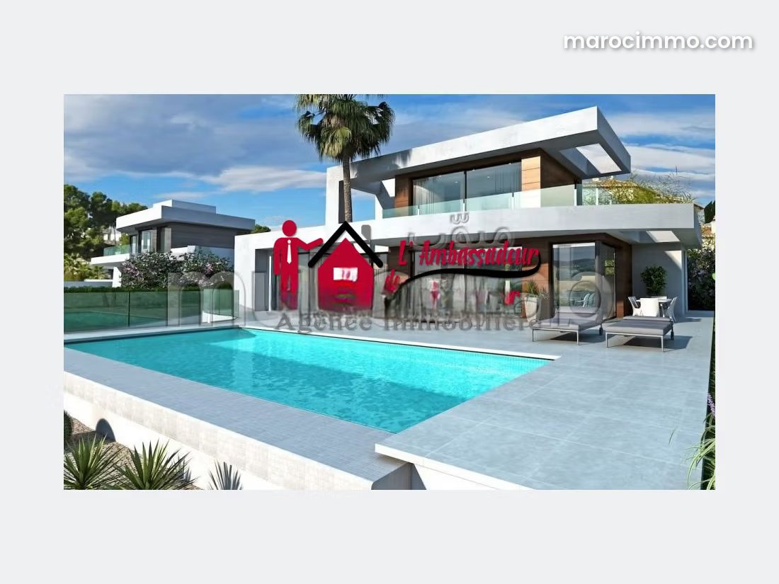Villa 2375 m² vue mer, Anfa Supérieur, Casablanca — Casablanca