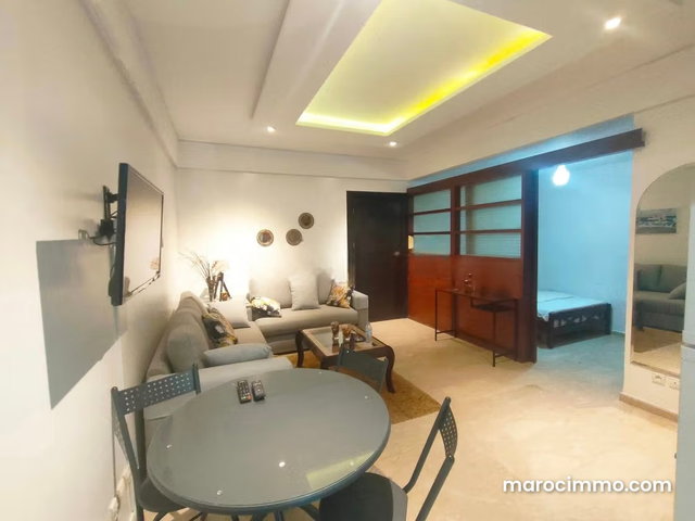 Studio meublé 44 m² Mers Sultan TRAM 4600 Dh — 4