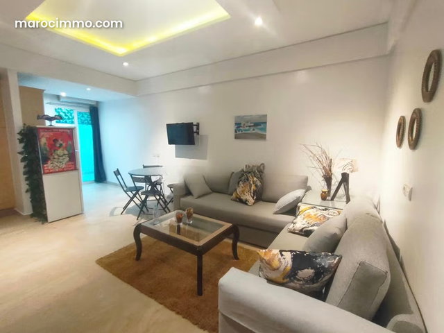 Studio meublé 44 m² Mers Sultan TRAM 4600 Dh — 2
