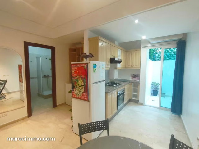 Studio meublé 44 m² Mers Sultan TRAM 4600 Dh — 5