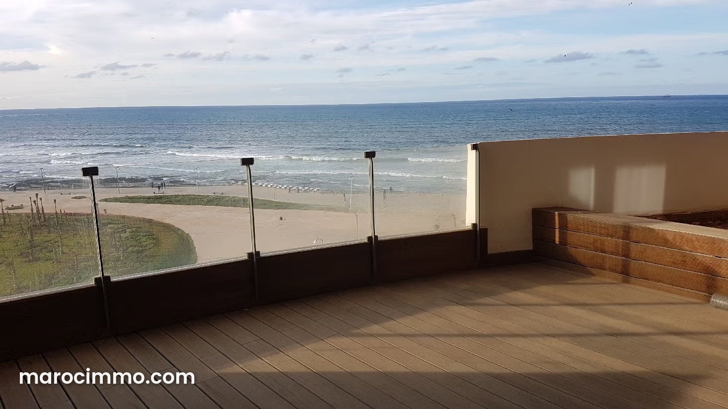 Appartement vue mer à louer Marina Casablanca — Casablanca