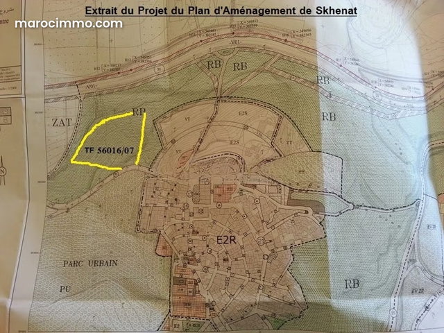 Terrain de 2.5 Ha Sidi Harazem Fès — 2