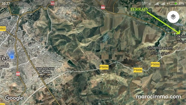 Terrain de 2.5 Ha Sidi Harazem Fès — 4