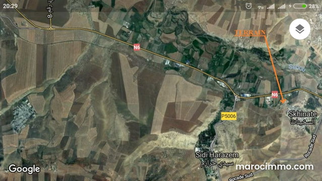 Terrain de 2.5 Ha Sidi Harazem Fès — 5