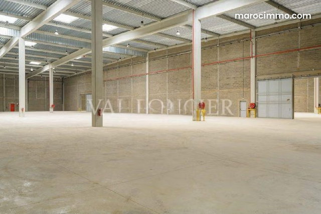Location entrepôt stockage 3250m2 Had soualem, Casablanca — 3