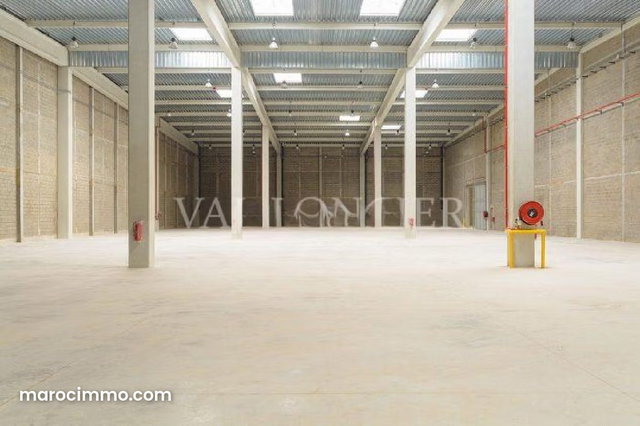 Location entrepôt stockage 3250m2 Had soualem, Casablanca — 5
