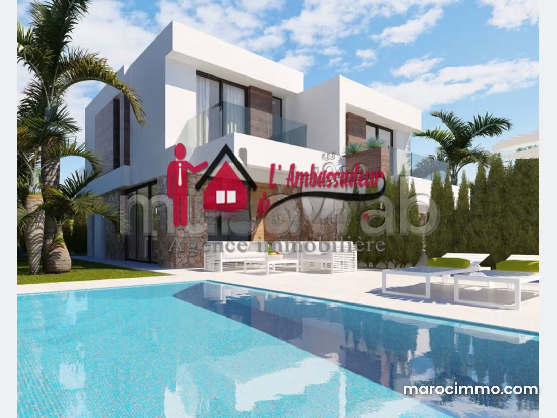 Villa 1065 m² avec piscine et jardin, Californie, Casablanca — Casablanca