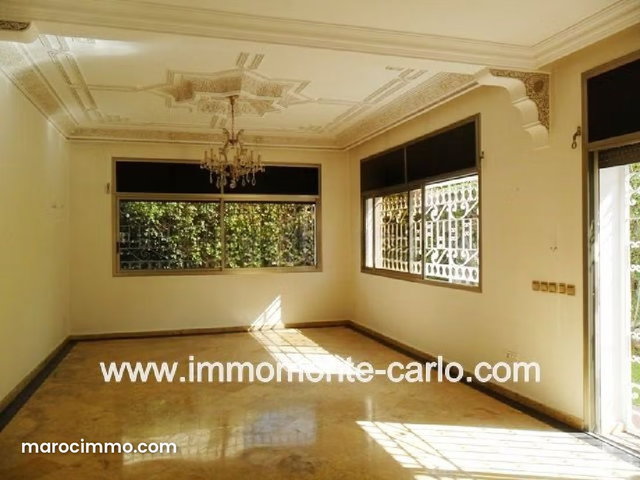Location villa avec chauffage central à Hay Riad — 2