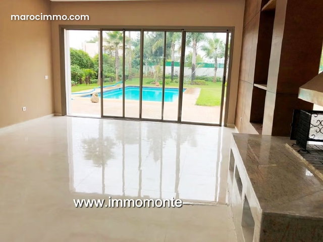New villa for rent in Souissi RABAT — 2