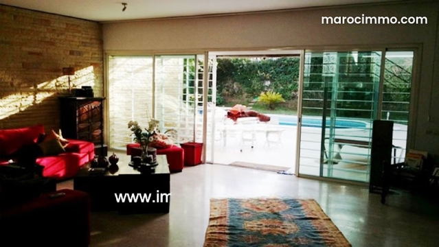 Villa avec piscine à louer à Hay Riad RABAT — Rabat