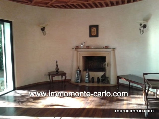 Location villa meublée avec piscine à Hay Riad — 2