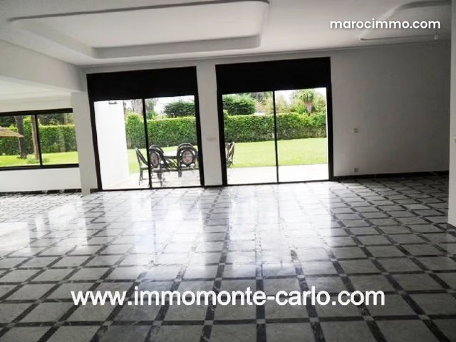 Rent Villa in Souissi Rabat — 2