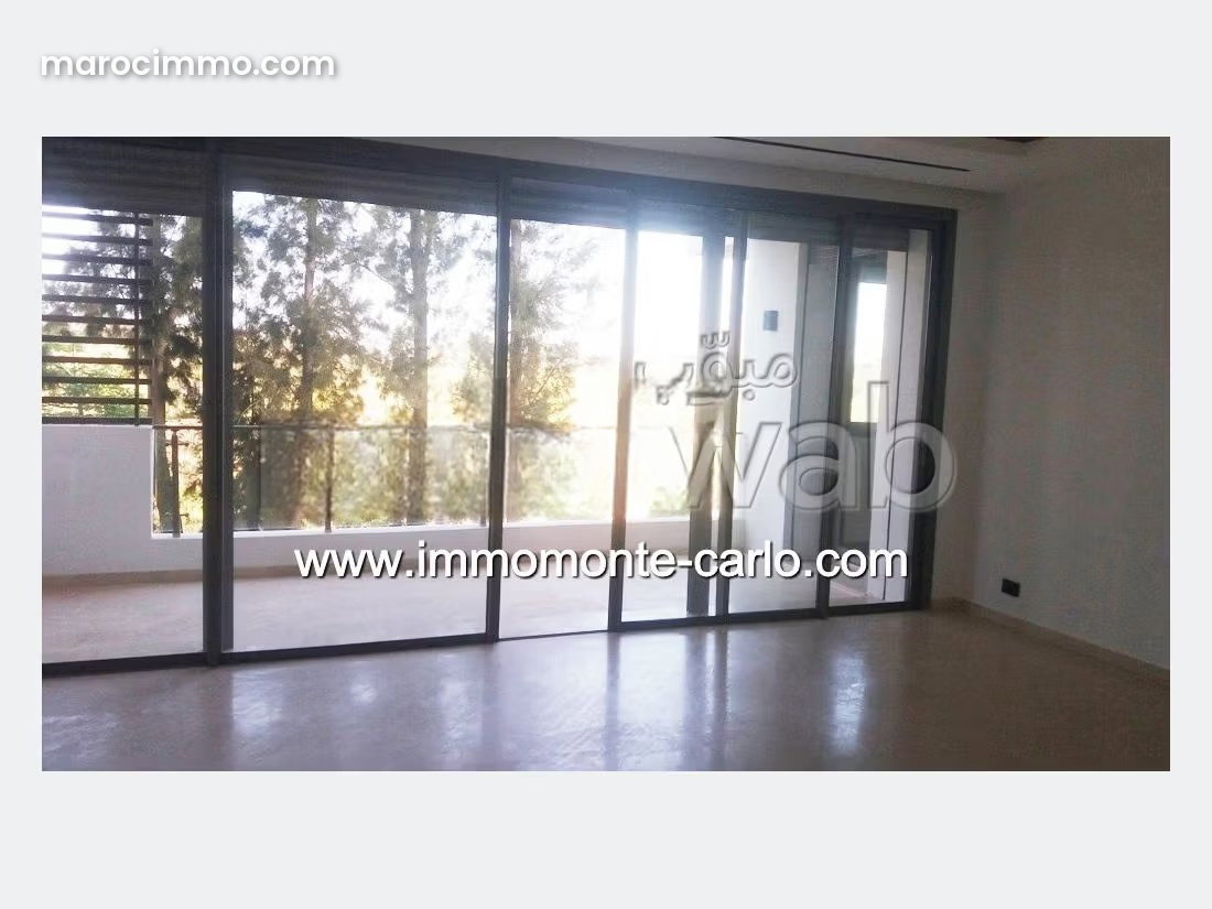 Appartement 165 m², terrasse et jardin, Souissi, Rabat — Rabat
