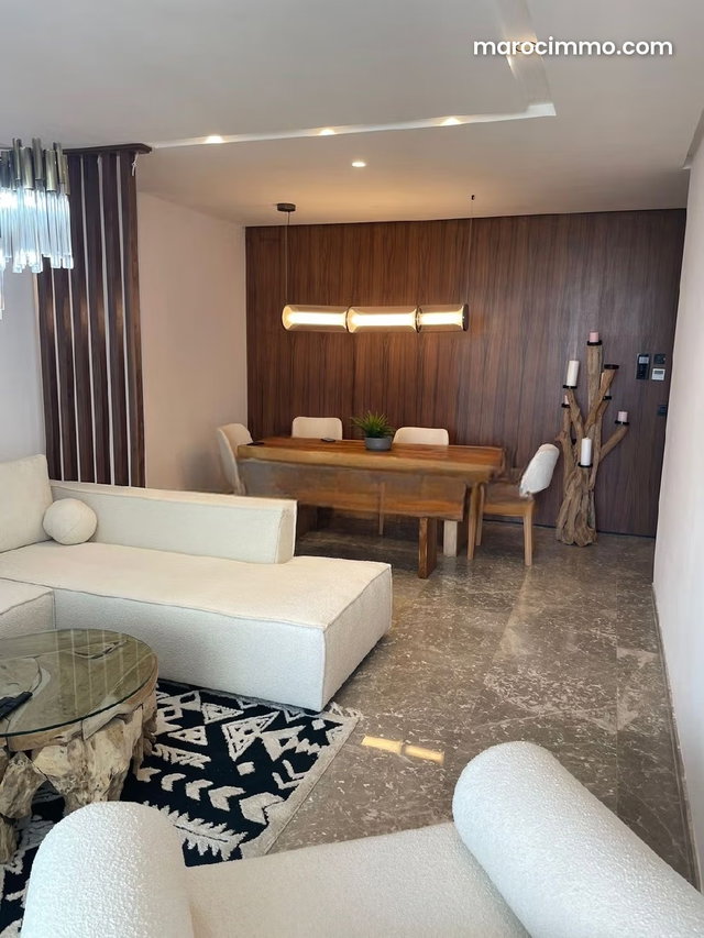 Appartemenr meublé en neuf au cfc 2 chambres salon — 5