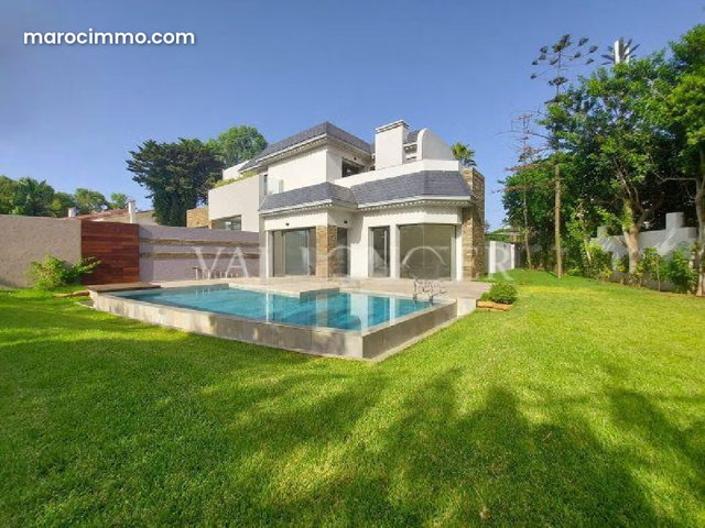 Location villa moderne 700m2 Anfa supérieur, Casablanca — 2