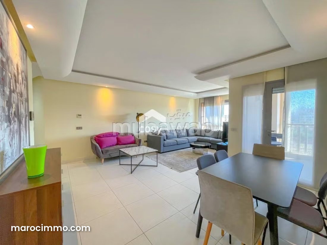 Appartement 114 m² meublé, Triangle d'Or, Casablanca à louer — Casablanca
