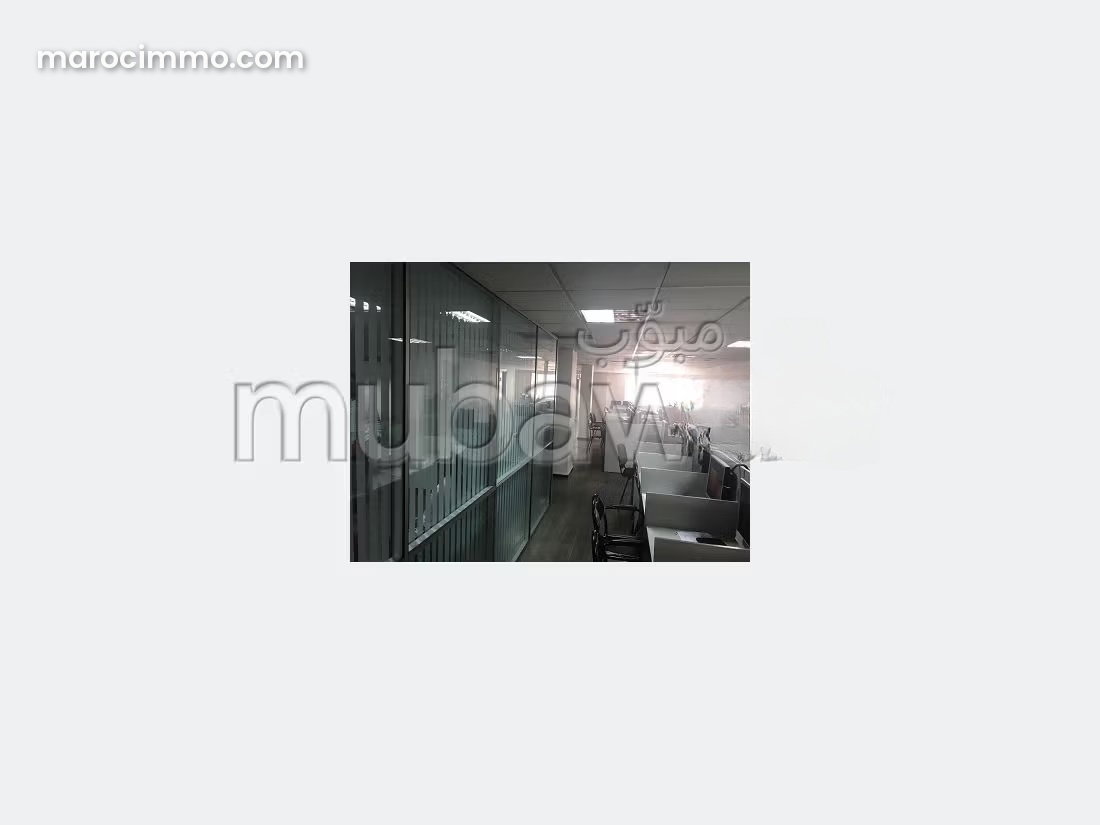 Bureau 250 m² avec climatisation, Palmier, Casablanca — Casablanca