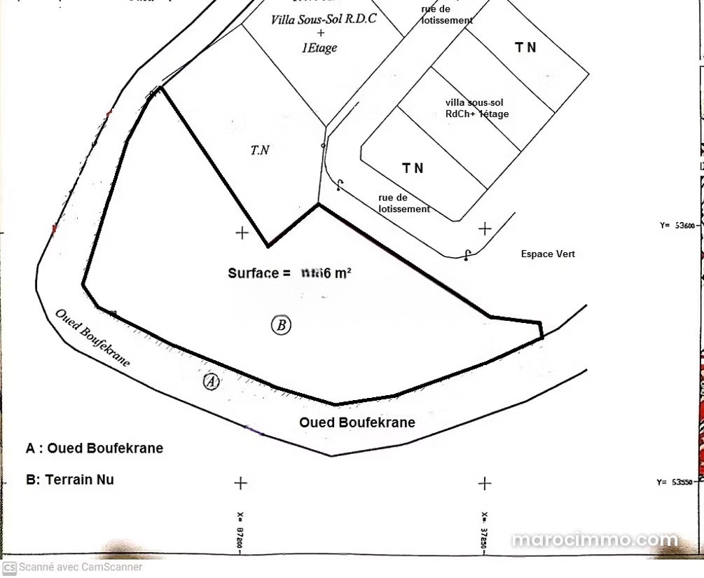 2,366 m² Building Plot in Hamria, Meknes — Meknes