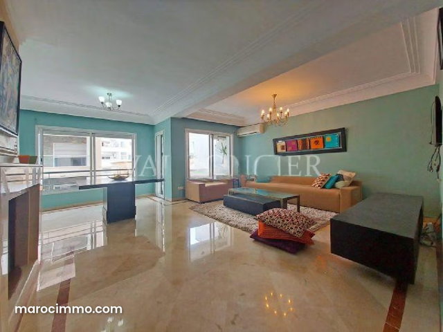 Location très joli appartement 3chambres Triangle d'or, Casablanca — 3