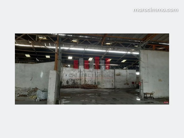 Usine industrielle de 5000 m2 de surface couverte en plein Bld Chefchaouni Ain Sebaa a la vente — 3