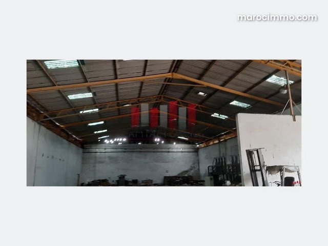 Usine industrielle de 5000 m2 de surface couverte en plein Bld Chefchaouni Ain Sebaa a la vente — 4