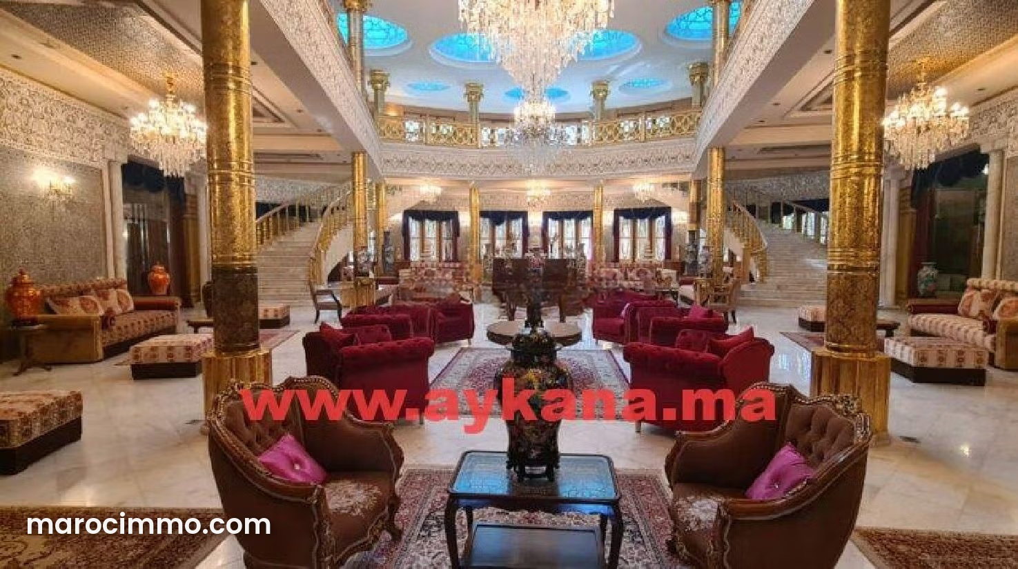 Palatial 4,800 sqm Villa for Sale in Souissi, Rabat — Rabat