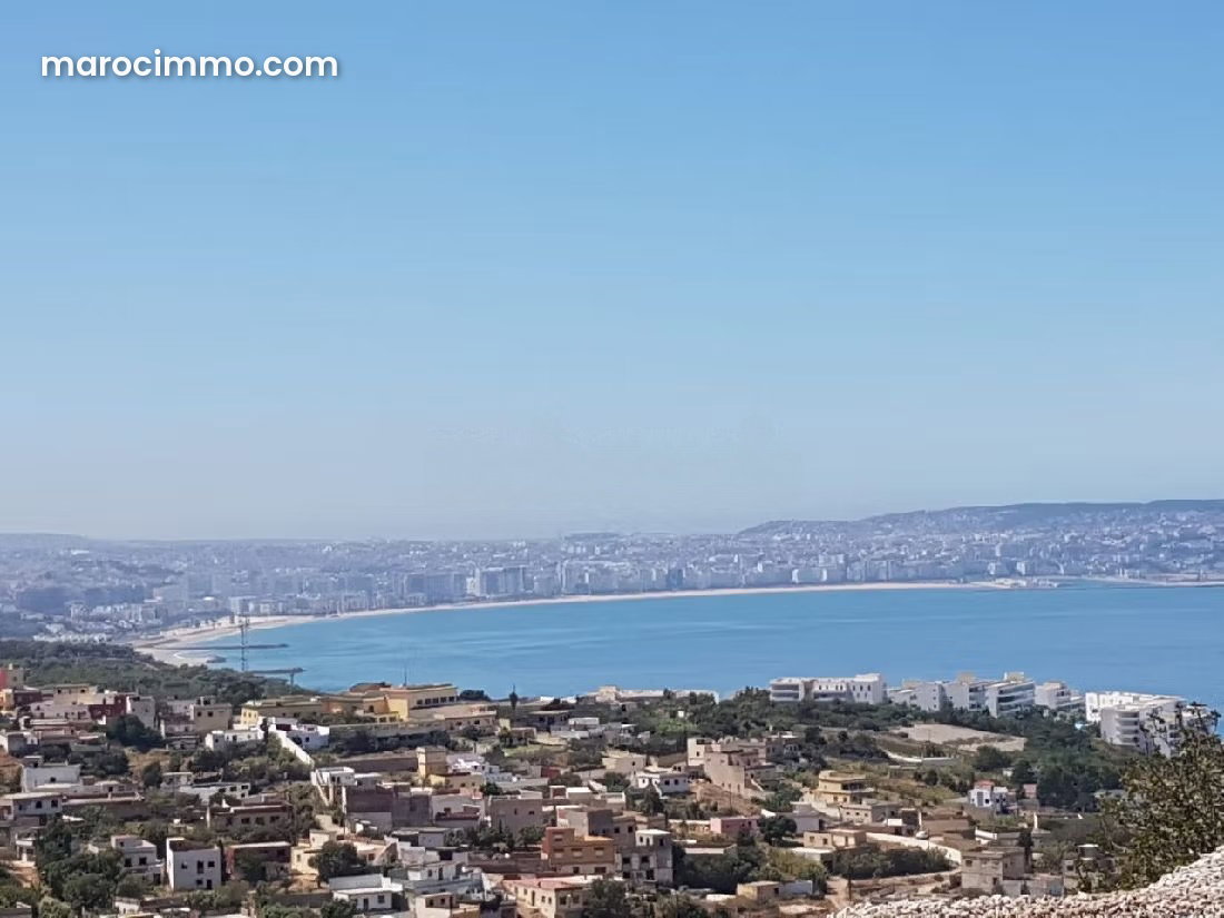 4,000 m² Sea-View Plot in Malabata, Tangier — Tangier